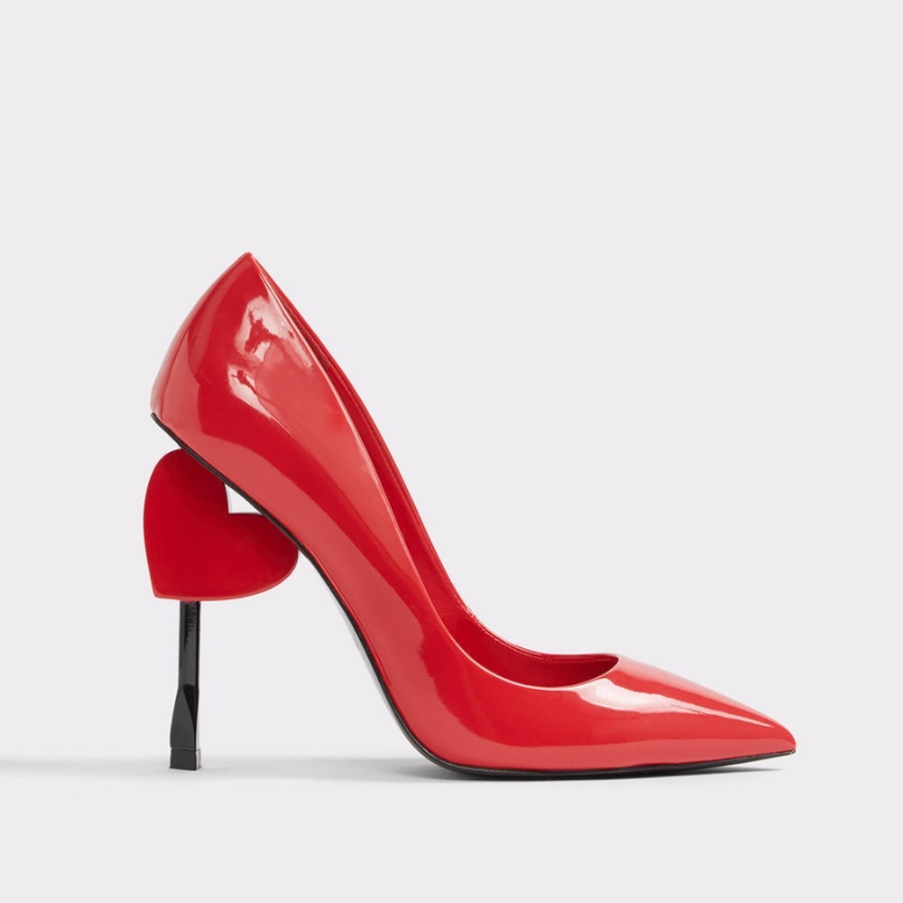 Valentine Day Heart Red Cupid Shoe ALDO - Picture 5 of 7